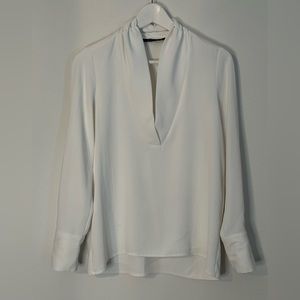 Zara Tuxedo Shirt XS